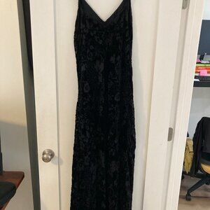 Black Velvet Johnny Was Dress